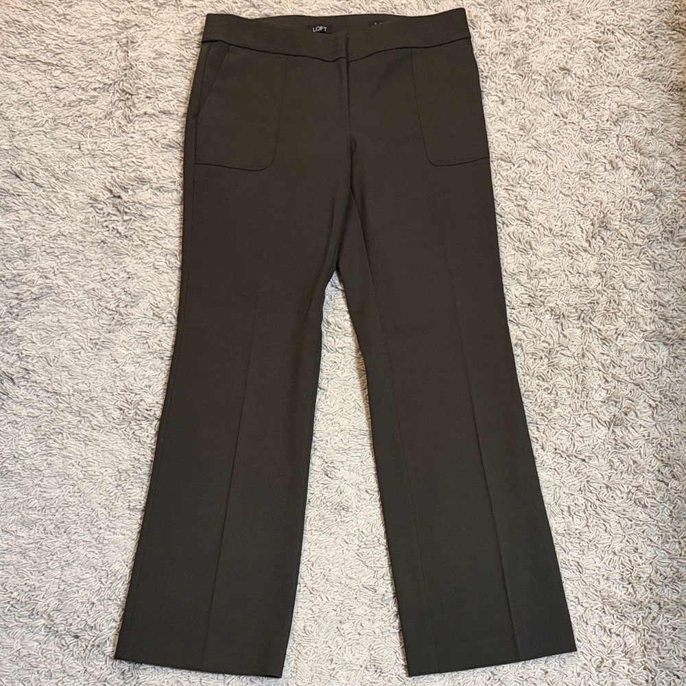 LOFT Olive Green Trousers